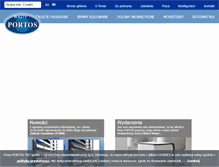 Tablet Screenshot of portosrolety.pl
